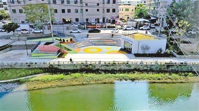 荒地变游园　水岸焕新姿  赖店镇多点打造家门口的休闲空间